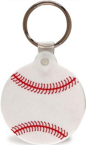Promotional Key Chains: Baseball Shaped Keychains